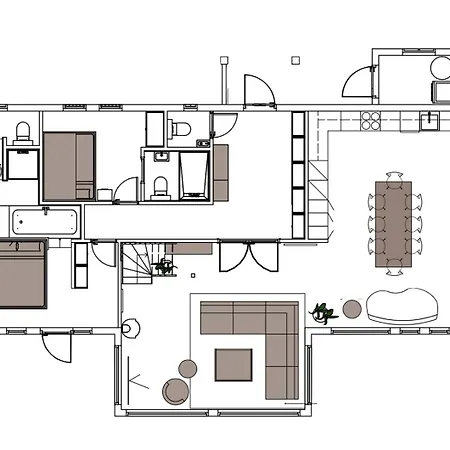 Lakehouse Cedar With Sauna, Boat & Jacuzzi *