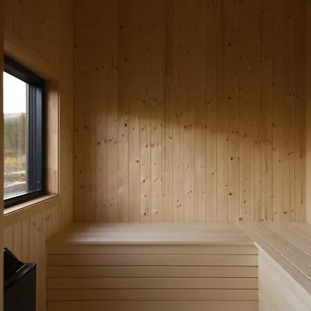 Domek alpejski Lakehouse Cedar With Sauna, Boat & Jacuzzi